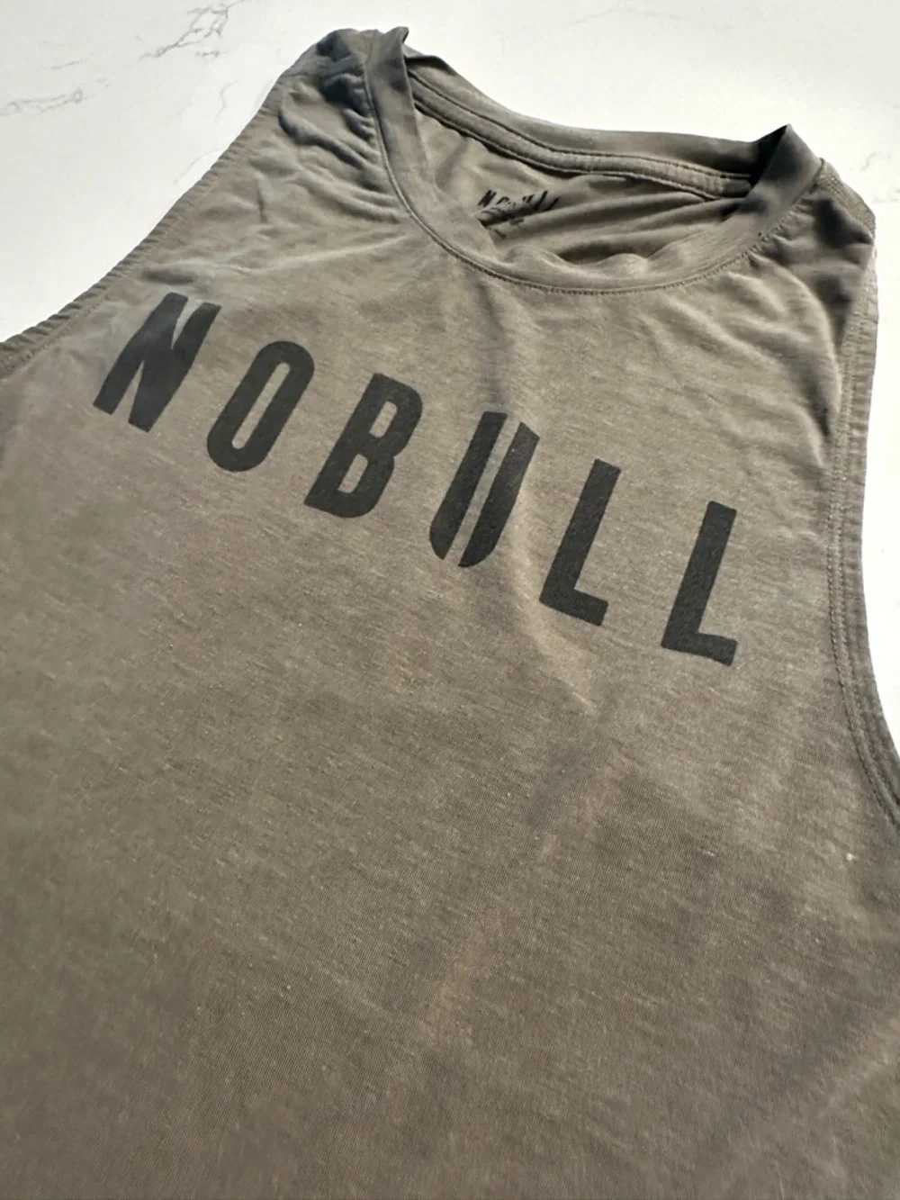 NOBULL Muscle Tank Olive Green - Picture 11 of 12
